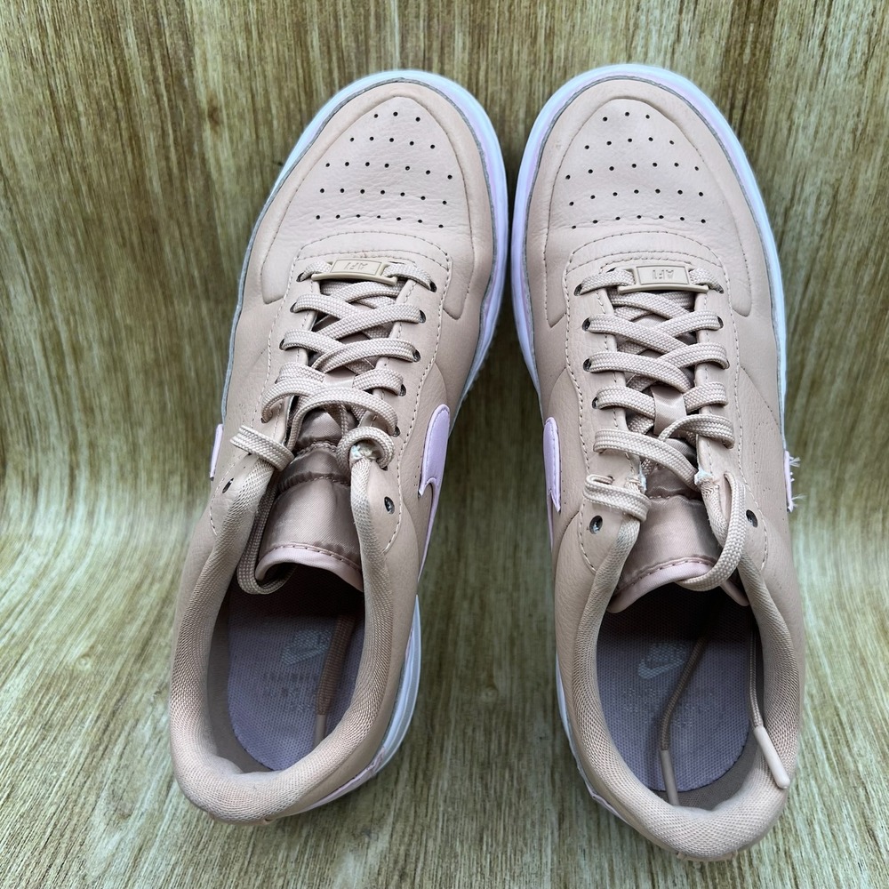 Nike Air Force 1 Jester XX Women's 10 Bio Beige Pink Force Platform AO1220-202‎ - Picture 6 of 10